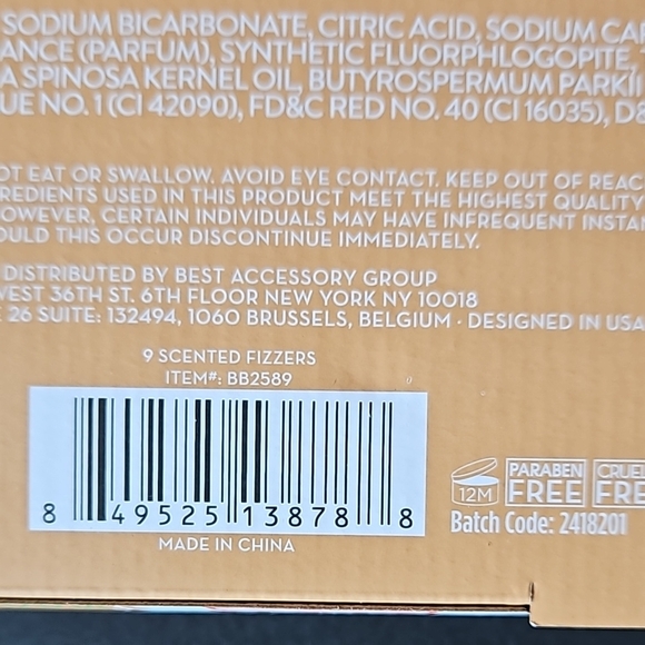 Scented 🎁 Bath Fizzers - Multicolor Set - Picture 2 of 5